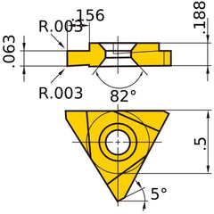 TNMC43NGL063 UTI20T INSERT