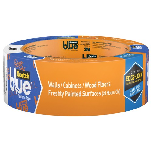 ‎ScotchBlue WALLS + WOOD FLOORS Painter's Tape 2080EL-36CVP 1.41″ × 60 yd (36 mm × 54 8 m) - Apex Tool & Supply