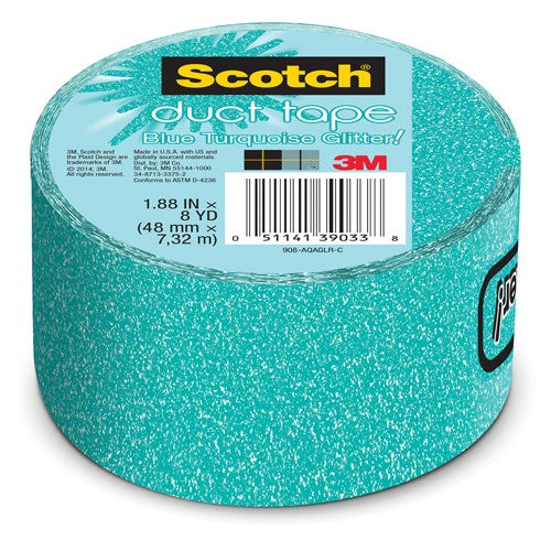 Scotch Duct Tape 908-AQGL-ESF 1.88″ × 8 yd (48 mm × 7 32 m) - Apex Tool & Supply