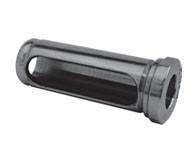 Type C Tool Holder Bushing - Part #  TBC-07-0375-B - (OD: 3/4") (ID: 3/8") (Slot Length: 1-7/8") (Length Under Head: 2-1/4") - Apex Tool & Supply