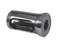 Type CS Tool Holder Bushings - Part #  TBCS-07-0250-B - (OD: 3/4") (ID: 1/4") (Slot Length: 1-1/8") (Length Under Head: 1-1/2") - Apex Tool & Supply