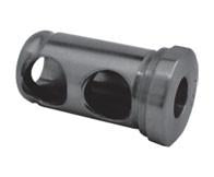 Type J Tool Holder Bushings - Part #  TBJ-17-0875-B - (OD: 1-3/4") (ID: 7/8") (Center Hole Distance: 1-1/4"   &   Shoulder to Center of First Hole: 3/4"   ) (# of Holes: 2 & Hole Size: 7/8") (Length Under Head: 3") - Apex Tool & Supply