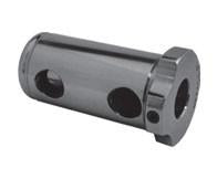 Type LB Tool Holder Bushings - Part #  TBLB-15-0250-B - (OD: 1-1/2") (ID: 1/4") (Head Thickness: 3/8") (Center Hole Distance: 1-1/4"   &   Shoulder to Center of First Hole: 1/2"   ) (Length Under Head: 3-1/8") - Apex Tool & Supply
