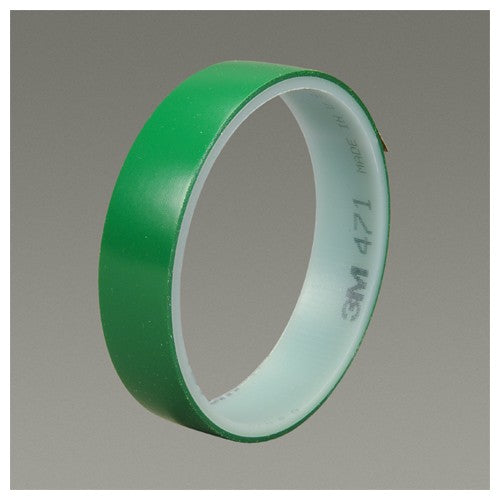3M Vinyl Tape 471 Green 3/4″ × 36 yd 5.2 mil - Apex Tool & Supply