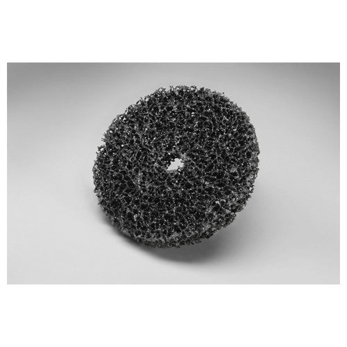 Scotch-Brite Clean and Strip Disc CS-DC SiC Extra Coarse 4″ × 3/8″ - Apex Tool & Supply