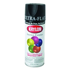 Interior/Exterior Industrial Maintenance Paint Ultra Flat Black - Apex Tool & Supply