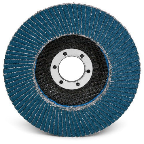 7 in × 7/8 in 566A Abr Flap Disc T29 Giant 80 Alt Mfg # 55432 - Apex Tool & Supply