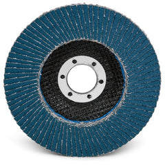 ‎4 in × 3/8-243/8-24 566A Abrasive Flap Disc T29 40 Alt Mfg # 55394 - Apex Tool & Supply