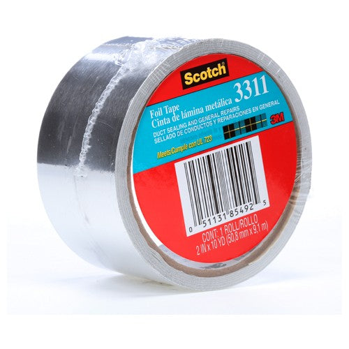 ‎Scotch Foil Tape 3311-10A 2.0″ × 10 yd (50.8 mm × 9 1 m) - Apex Tool & Supply