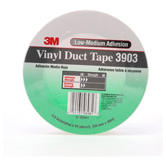 3M Vinyl Duct Tape 3903 White 2″ × 50 yd 6.5 mil 2 Individually Wrapped Conveniently Packaged - Apex Tool & Supply
