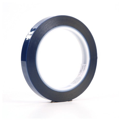 3M Polyester Tape 8991 Blue 1/2″ × 72 yd 2.4 mil - Apex Tool & Supply