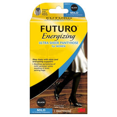 Medium Black F Cut FUTURO™ Ultra Sheer Pantyhose Alt Mfg # 20129 - Apex Tool & Supply