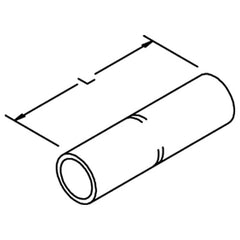 3M Scotchlok Copper Standard Barrel Connector 10003 up to 35 kV 2 AWG Brown - Apex Tool & Supply
