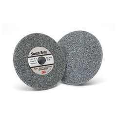 Scotch-Brite Roloc Deburr and Finish PRO Unitized Wheel TR 3″ × 1/8″ x NH 6C MED+ - Apex Tool & Supply