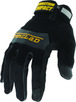 Vibration Impact Resistant Work Glove - Black/Gray - Xlarge - Apex Tool & Supply