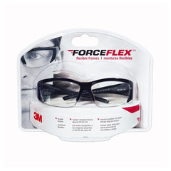 3M ForceFlex Eyewear 92232H1-DC Black Clear Lens Anti-Scratch - Apex Tool & Supply