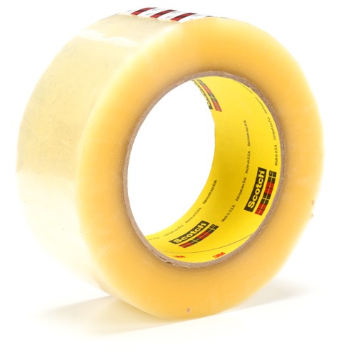 Scotch Box Sealing Tape 373 Clear 48 mm × 100 m - Apex Tool & Supply