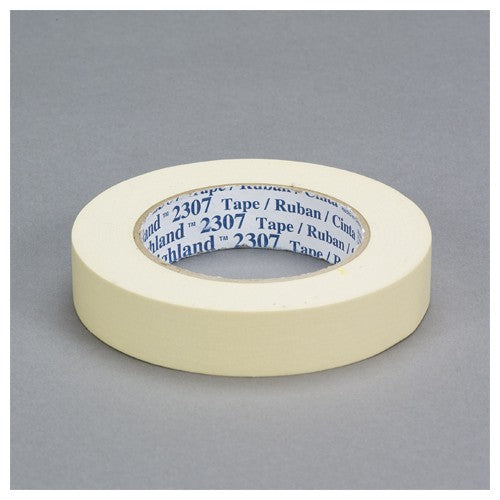 3M Masking Tape 2307 Tan 36 mm × 55 m 5.2 mil - Apex Tool & Supply