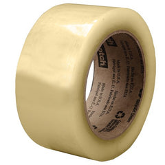 Scotch Recycled Corrugate Box Sealing Tape 3073 Clear 48 mm × 100 m - Apex Tool & Supply
