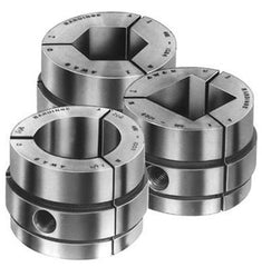 Collet Pad for Warner & Swasey Machine 3A - 1/2" Square Serrated - Part #  CP-WS11SE05000 - Apex Tool & Supply