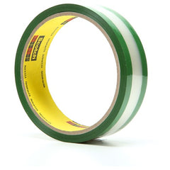 3M Riveters Tape 685 Transparent with Green Adhesive 1″ × 36 yd 1.7 mil - Apex Tool & Supply