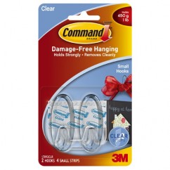 Command™ Small Clear Hooks wi - Apex Tool & Supply