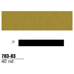 1/4 in × 40 ft 3M™ Scotchcal™ Striping Ta Gold Metallic Alt Mfg # 70303 - Apex Tool & Supply
