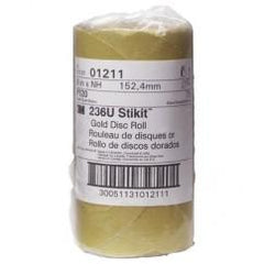 6 - P120 Grit - 216U Disc Roll - Apex Tool & Supply