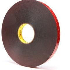 List 5925 1" x 72 yds VHB Acrylic Foam Tape - Black - Apex Tool & Supply