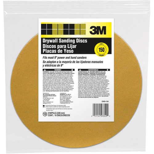 ‎3M Drywall Sanding Discs DW9-150 9″ - Apex Tool & Supply