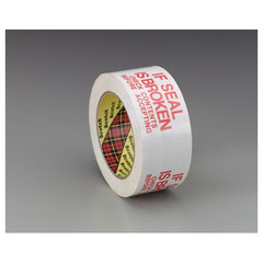 Scotch Printed Message Box Sealing Tape 3771 White 48 mm × 100 m - Apex Tool & Supply