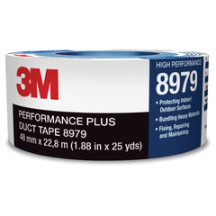 3M Performance Plus Duct Tape 8979 Slate Blue 24 mm × 54.8 m 12.1mil - Apex Tool & Supply