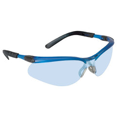 ‎3M BX Protective Eyewear 11523-00000-20 Light Blue Anti-Fog Lens Ocean Blue Frame - Apex Tool & Supply