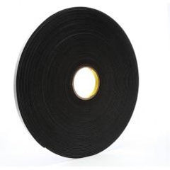 1/2X36 YDS 4718 BLK VINYL FOAM TAPE - Apex Tool & Supply