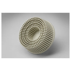Scotch-Brite Roloc Bristle Disc RD-ZB 120 TR White 1″ × 5/8″ - Apex Tool & Supply