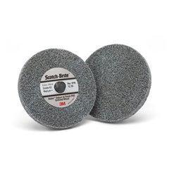 Scotch-Brite Roloc Deburr and Finish PRO Unitized Wheel TR 3″ × 1/4″ x NH 6C MED+ - Apex Tool & Supply