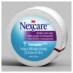 Nexcare Transpore Flexible Clear First Aid Tape 527-P1 2″ × 10 yds Wrapped - Apex Tool & Supply