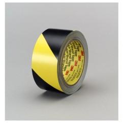 List 5702 1" x 36 yds Safety Stripe Tape - Black/Yellow - Apex Tool & Supply